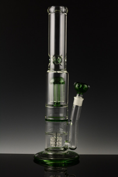 (US Made) Large Stemless GoG Water Pipe with Multi Perc Setup - WP321