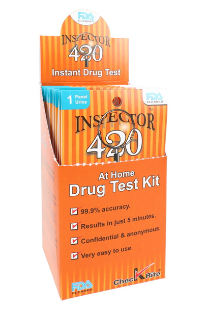Inspector 420 1-Panel THC Drug Test Kit – DT119 Inspector 420 1-Panel THC Drug Test Kit – DT119