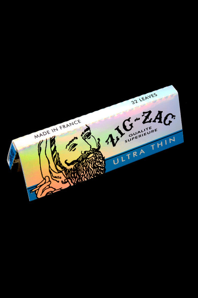 24-Pack Zig-Zag Ultra Thin 1 1/4 Papers Display – 32 Leaves/Pack – RP151