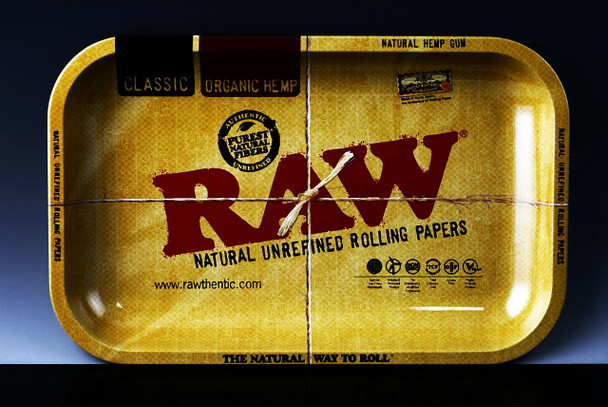 Small Metal Raw Rolling Tray - RP154