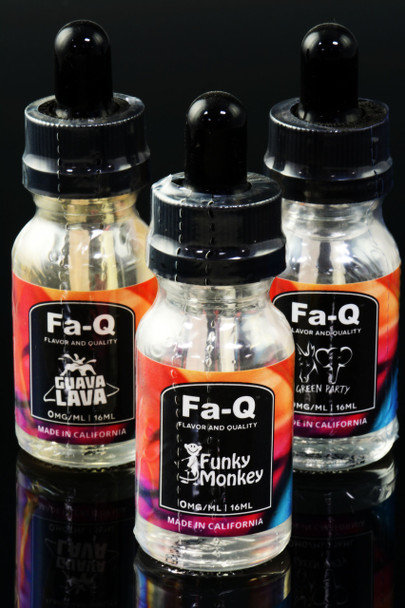 16ml Fa-Q Max VG E-Liquid - 0mg - EC134