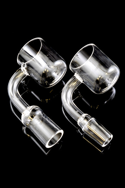 30 mm 90° Domeless Quartz Banger Nail – 30MMQB