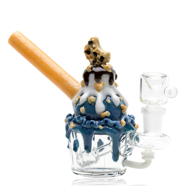 (US Made) 8" Cookie Monster Sundae Nano Rig - WP1459