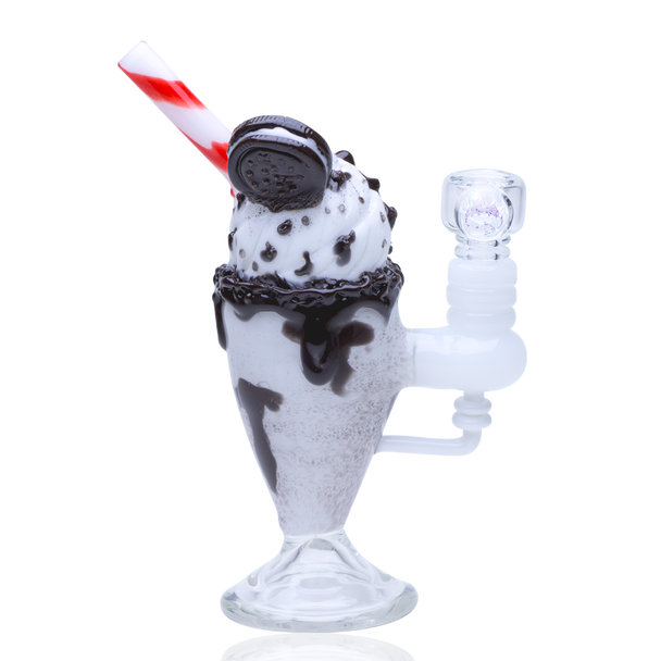 (US Made) 7" Chocolate Cookie Sundae Float Mini Rig - WP1467