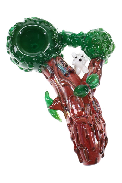 (US Made) 4" Empire Glassworks Squirrel's Nest Dry Pipe – P1616