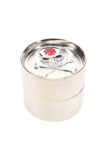 Assorted 1.5" metal grinder design variation shown for retail accessory merchandising