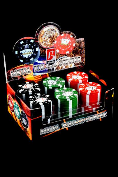 40mm 3 Part Poker Chip Grinder - G0239