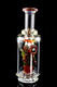 Renew the Redwood Peak attachment on black, clear chamber with tree trunk, mushrooms, and vines; retail smoke gear photo, front view.