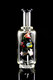 Attachment mounted on Puffco Peak, clean front shot on white; showcase-ready art glass upgrade for head-shop resale.