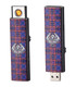 12 Pc Special Blue Power Stick USB Lighter Display - L0250