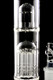 RooR Tech 5mm Thick GoG Straight Shooter Water Pipe with Barrel to Tree Perc - WP2516