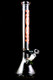 RooR 18" 5mm Thick Glass on Glass Beaker Water Pipe - WP2517