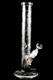 RooR Custom 5mm Thick GoG Flamepolished Aztec Straight Shooter Water Pipe - WP2534