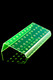 Tiered Acrylic Bowl Display, 44-Slot - M0377