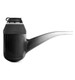 Classic Black Proxy left profile on white background; tapered glass stem and matte body highlighted for B2B catalog listings.