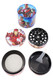Colorful 4 Part Design Zinc Alloy Grinder - G0430