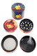 Colorful 4 Part Design Zinc Alloy Grinder - G0430
