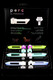 5.5" Stonerware Perc Silicone/Glass Modular Water Pipe - WP2714
