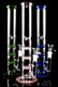 Medium Stemless GoG Straight Shooter Water Pipe with Triple Honeycomb Percs - WP2735