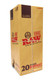 Bulk box of 20 stage Raw 8ct pre rolled cones for wholesale purchase.