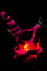 7" Small Silicone 2 in 1 LED UFO Water Pipe & Nectar Straw - WP2799