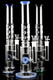 Large GoG Straight Shooter Water Pipe with Donut Showerhead Perc - WP2805