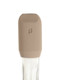 Desert silicone mouthpiece cover on glass tip, front view—durable wholesale Proxy part for hygienic sharing and travel.