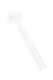 (US Made) 4" Clear Thin Glass Straight Oil Burner Pipe – OIL174