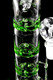 12" Medium GoG Straight Shooter Water Pipe with Triple Vortex Percs - WP2872