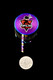 40mm 4 Part Rainbow Zinc Alloy Windowed Ninja Grinder - G0457