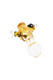 Beehive-themed Peak Pro glass ball cap for wholesale head-shop buyers; borosilicate piece with tiny bee accent, angled white-background view. Beehive-themed Peak Pro glass ball cap for wholesale head-shop buyers; borosilicate piece with tiny bee accent, angled white-background view.