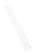 US-made 4" clear glass tube replacement part on white background, ready for wholesale counter-stock assortments