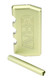 Wholesale GRAV 3.75″ aluminum dugout in light green anodized tone with stash window and taster shown, handheld pocket EDC angle.