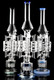 "The Goliath" 20" Large Glass Spiral Recycler Water Pipe with Showerhead Tree Perc - WP3013