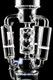 "The Behemoth" 20" Large Stemless GoG Honeycomb Recycler Water Pipe with Tree Showerhead Perc - WP3015