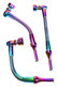 Rainbow Metallic Bendy Metal Pipe Gift Set with Screens - MP269