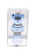 Light blue Lookah Bear 510 battery boxed; compact form with LED face; retail smoke gear front view.