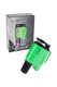 Green Lookah Q7 Mini e-nail kit with box; quartz-taste branding and ribbed joint adapter shown; wholesale concentrate gear, front view.