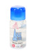 6 oz water-based anal lubricant in clear bottle with blue flip-top cap, front-view studio shot for wholesale adult-shop displays.