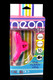 Neon Vibes The Nubby Vibe boxed on black; hot pink silicone finger teaser, 10 functions, USB rechargeable—wholesale shelf-ready photo.