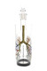 Limited-edition GRAV x Pleasures Gravitron 11" borosilicate gravity water pipe with lungs artwork; wholesale 18.8 mm bowl shown, clean studio front view.