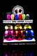 LED Skull Ashtray, Colorful Plastic - M0486