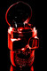 LED Skull Ashtray, Colorful Plastic - M0486