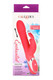 Enchanted Exciter retail box front with red rabbit vibrator and “Thrusting Action” callout—adult products wholesale stock