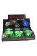 63mm 4 Part Spooky Skull Glow in the Dark Metal Grinder - G0490