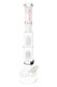 ROOR Tech 17" bubble-base beaker, clear borosilicate with red decal, stereo tree percs and ice pinch, GoG joint shown, studio white, wholesale listing. ROOR Tech 17" bubble-base beaker, clear borosilicate with red decal, stereo tree percs and ice pinch, GoG joint shown, studio white, wholesale listing.
