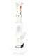 RooR Tech 14" 5mm Thick Glass on Glass Straight Shooter Water Pipe with Tree Perc - WP2497