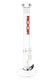 RooR Tech 18" GoG 5mm Thick Straight Shooter Water Pipe with Showerhead Perc - WP2500