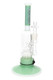 RooR Tech 12" Multicolor Glass on Glass Bubbler Water Pipe with Ten Arm Tree Perc - B1279