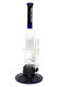RooR Tech 14" Multicolor GoG Straight Shooter Water Pipe with Tree to Showerhead Perc- WP2505